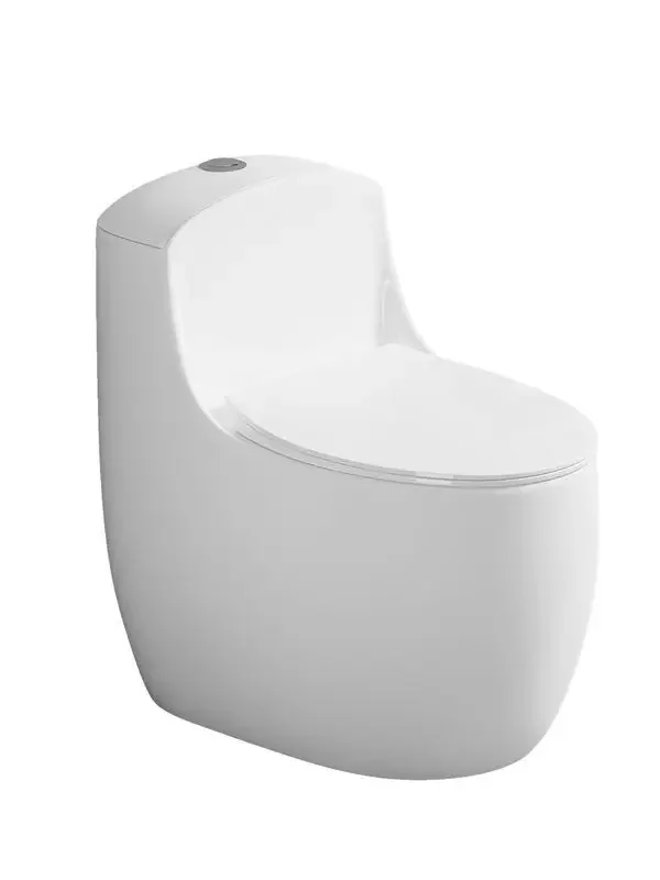 Toilet toilet, super swirl siphon type, large impact and large diameter, anti-freeze crack.