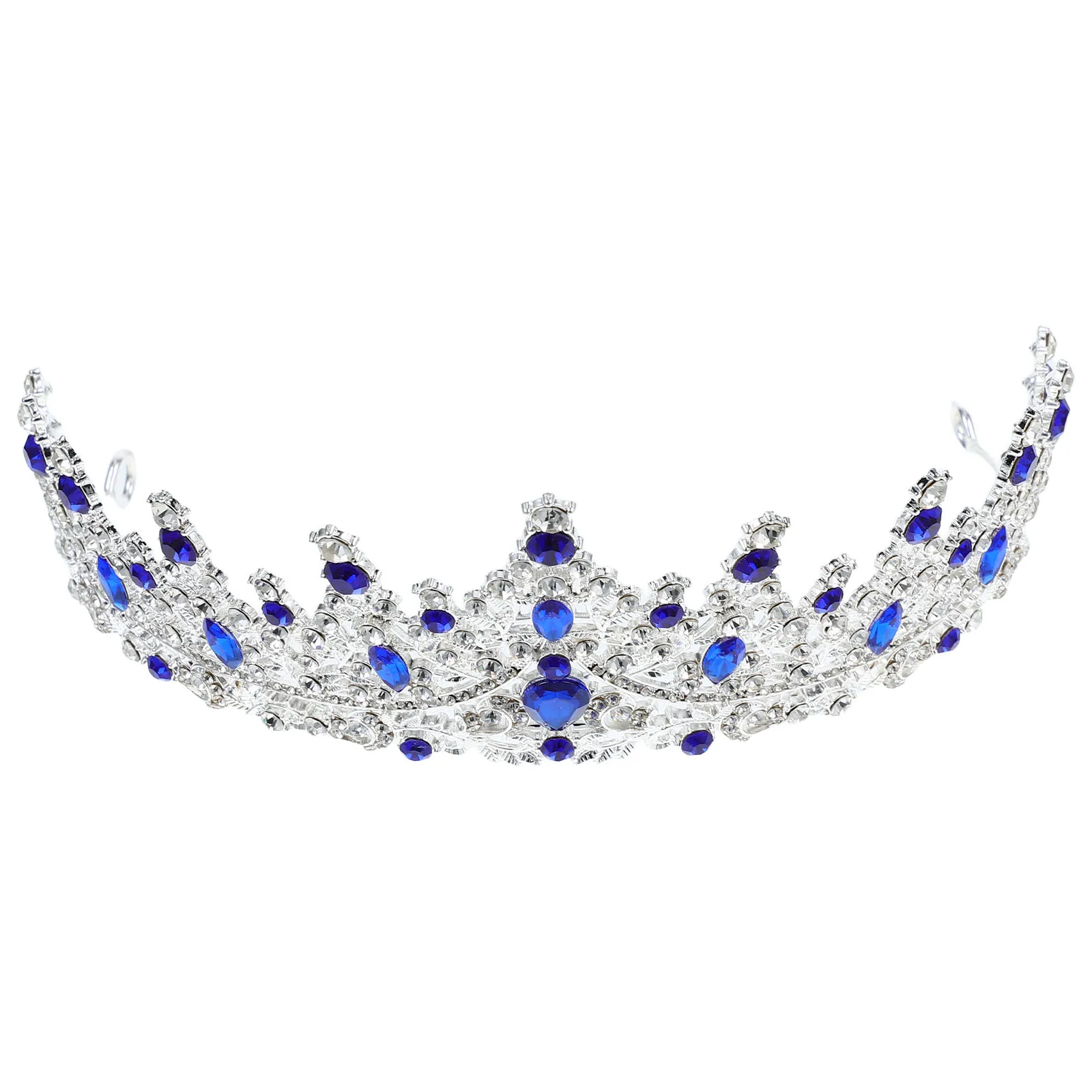 

Rhinestone Crown Hair Accessory Bride Party Headband Birthday Prom Women Adult Costume Accessories Water Diamond Princess