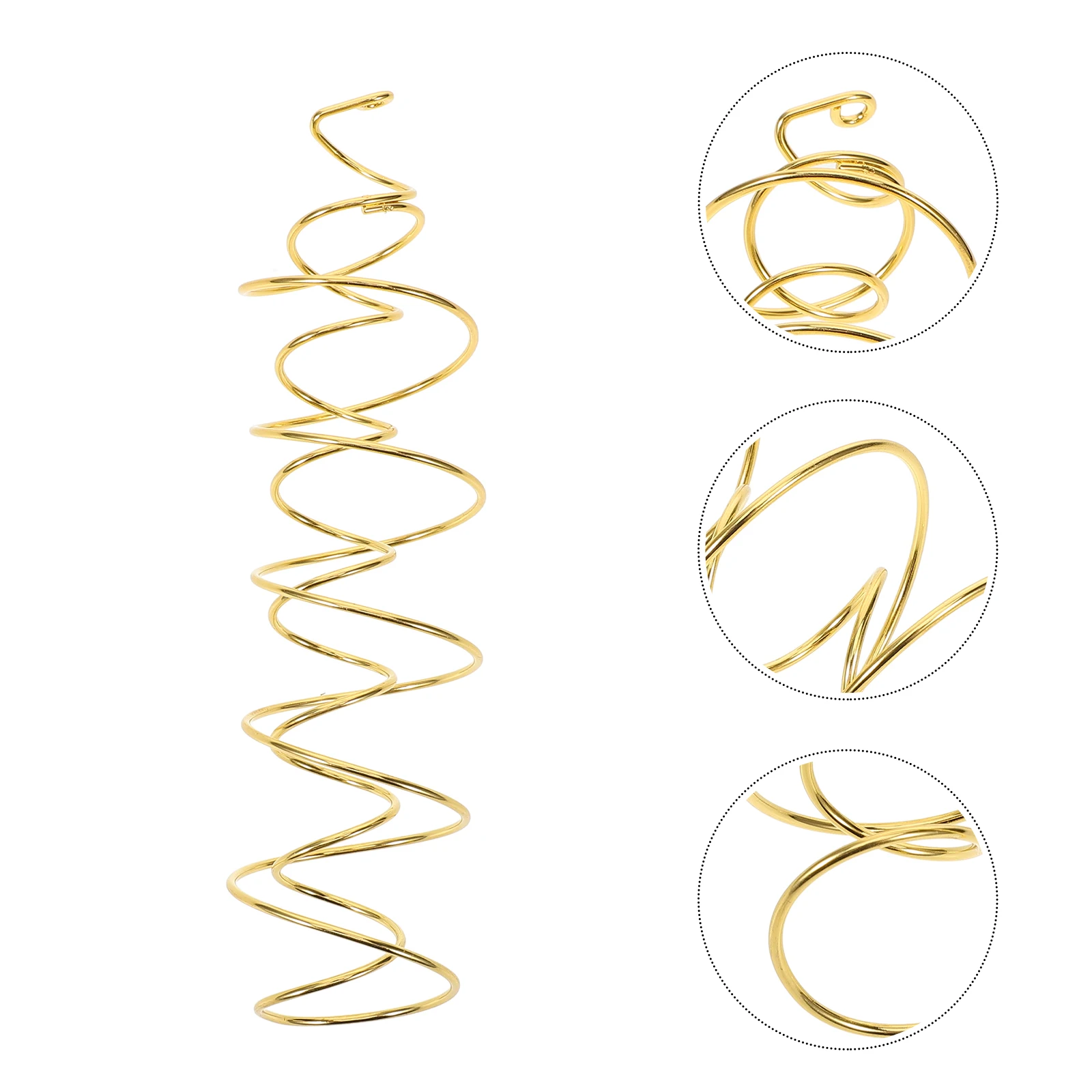 

Dreamcatcher Spiral Ring Metal Crafting Frame Diy Supplies Wreath Wind Chimes Frame Durable Material For Home Decoration