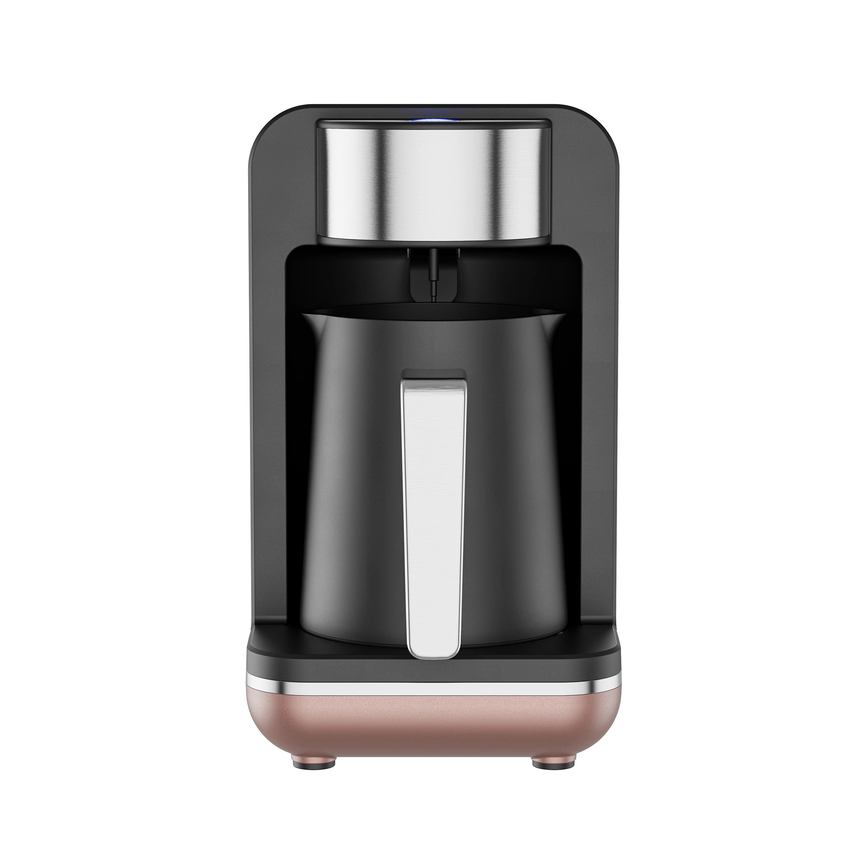 

Leazo Customized 250ML Noisy Less Cafetera Stainless Steel Single Serve Coffee Maker Electric Turkish Coffee Maker Machine