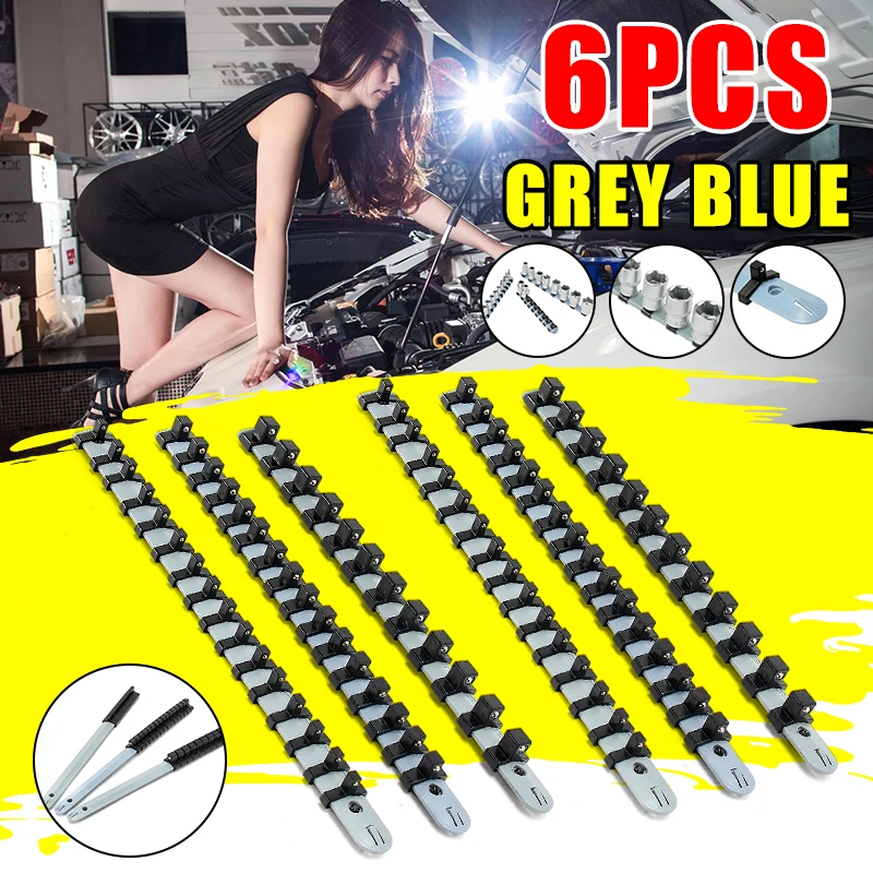 Socket Rack Divider Rail Tray Holder Shelf Organizer Storage 1/4'' 3/8'' 1/2''