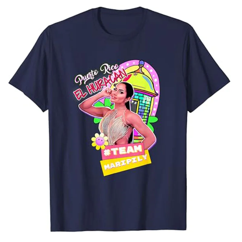 T-shirt elegante do Orgulho Ricano para Mulheres, Orgulho Ricano, Huracan, Boricua, Tee Team Tierra, Enquanto Ficar, Roupas Presentes