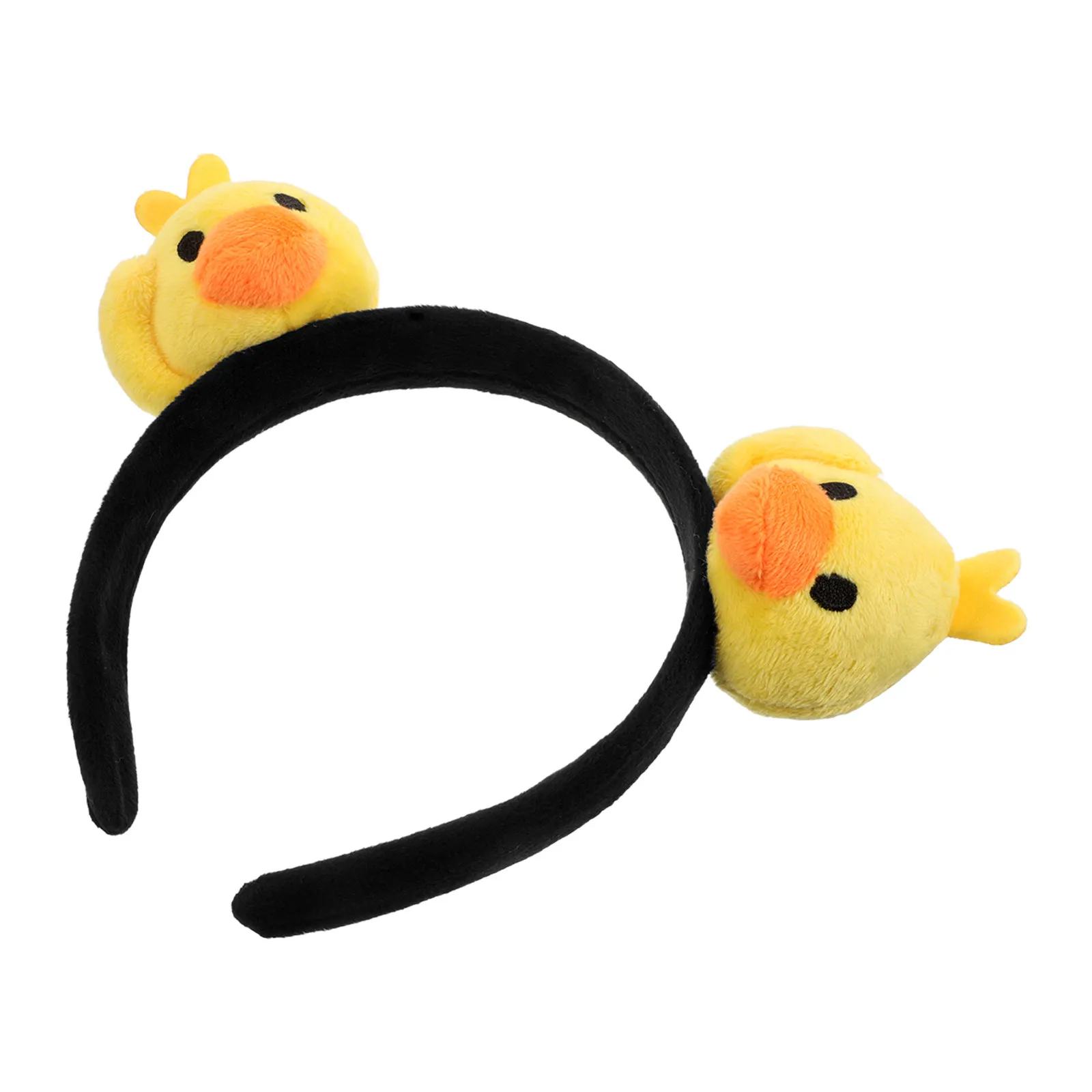 

Милая желтая повязка для волос в виде утки, 1 шт., мультяшная повязка на голову для умывания, макияжа, душа, ухода за кожей, аксессуар для волос для женщин