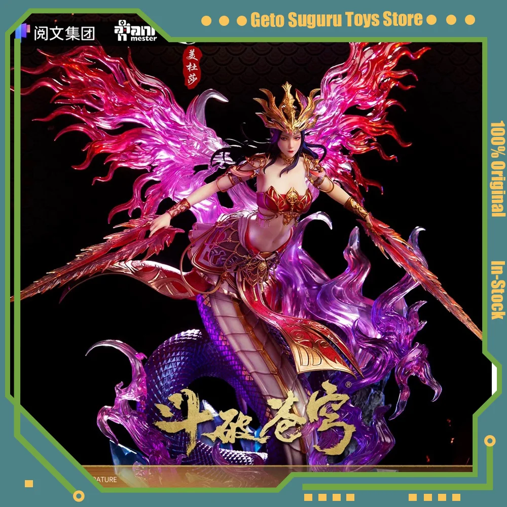 Original Animester Medusa Queen 40cm 1/7 Action Figures Yue Hao Doll Breaking Through The Sky Anime Model Collection Toy Gift