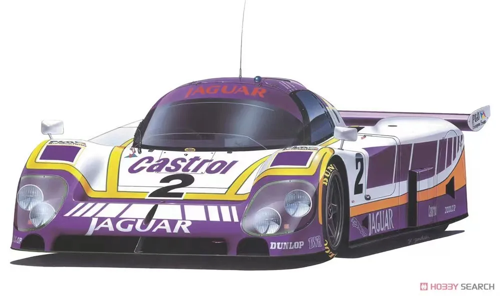 Hasegawa 20654 Static Assembled Car Model 1/24 Scale For  Jaguar XJR-9 Le Mans 1988 Type racing car Model Kit