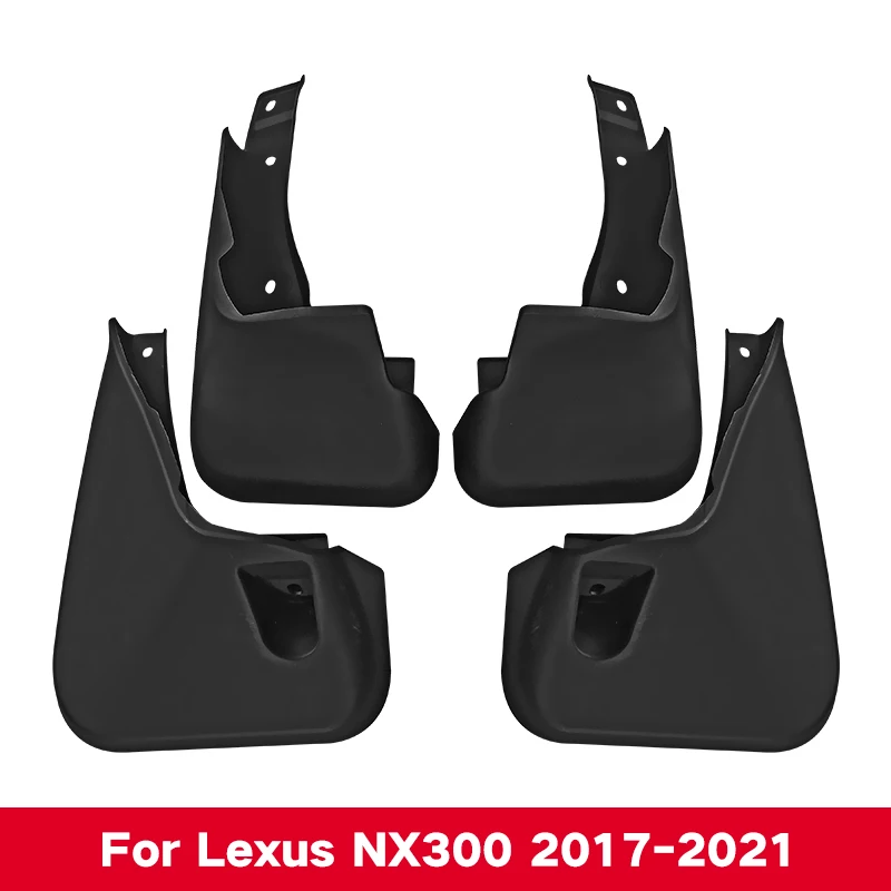 Guardabarros de coche para Lexus, guardabarros delanteros y traseros, accesorios para automóviles, NX200, NX300, NX300H, 2015-2021