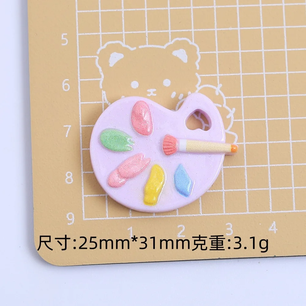 100 قطعة لوحة اللوحة بالجملة للمنزل للديكور مصغرة الحرفية دمية الملحقات #6