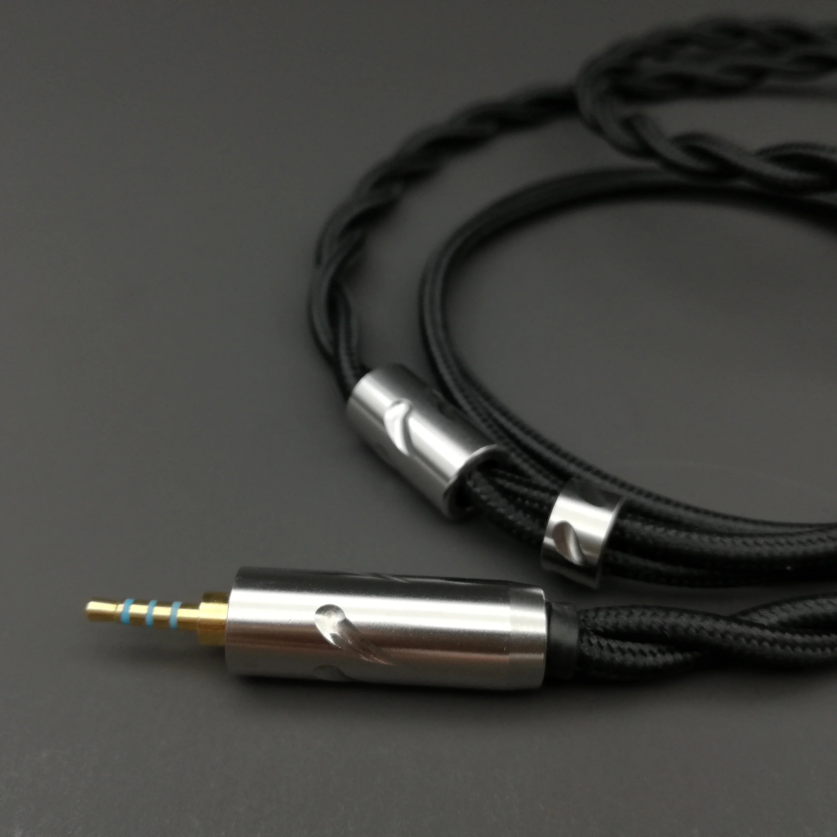 HIFI OCC Graphene + Gold Palladium Cable + OCC Silver Plated Earphone Cable 2Pin 0.78 Or MMCX Cable For Hifi / Fiio /Iem Cable