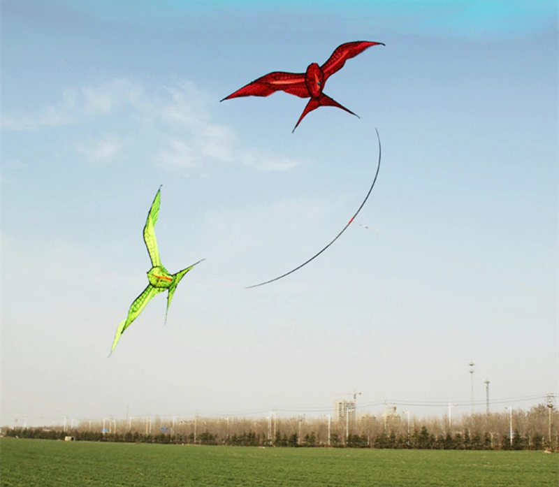 Spedizione gratuita 2 pz/lotto pole rondine kite flying aquiloni tradizionali per adulti kite line dragon kite factory power kite toy sports