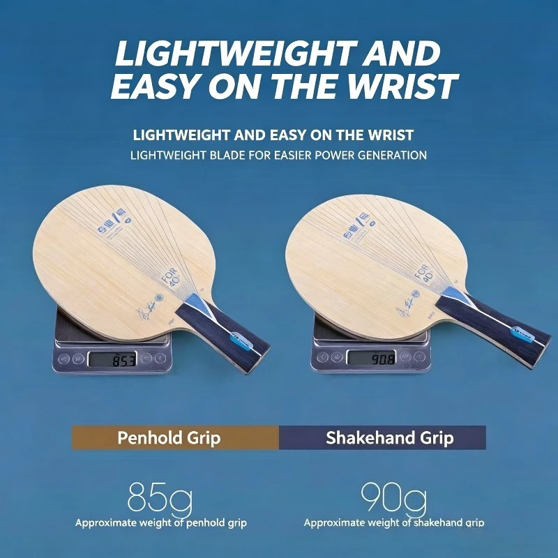 Original YINHE PRO 01 Table Tennis Blade Outer Blue ALC Fiber Ultra Offensive Ping Pong Blade