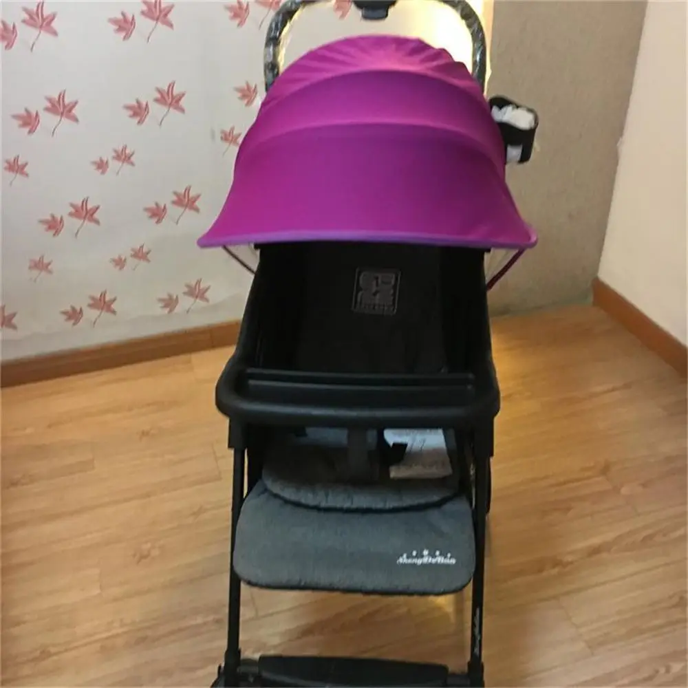 

Weatherproof Canopy Cover Car Seat Pushchair Cap Carriage Sun Shade Sun Hood Baby Stroller Sun Visor