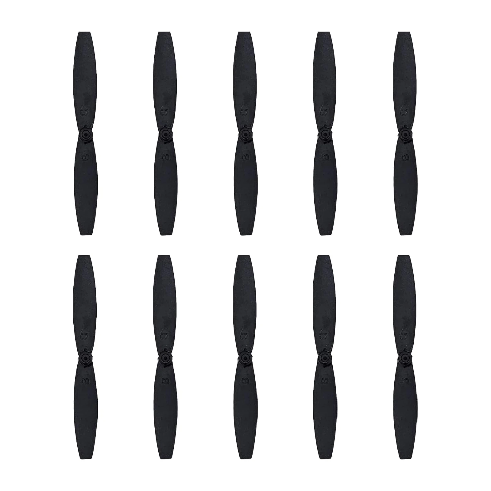 10 Pcs Spare RC Plane Propellers Compatible with BM22 F22 Fighter RC Plane, RC Airplane Glider Aircraft Accessories Sets