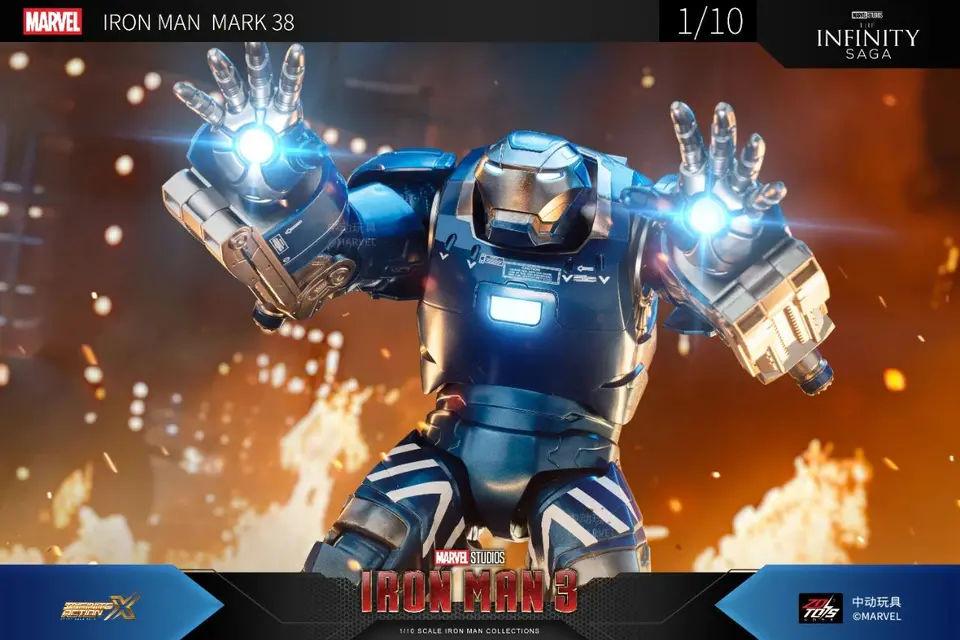 ZD Toys Marvel Avenger Iron Man MK38 Igor MK25 Striker MK26 Gamma