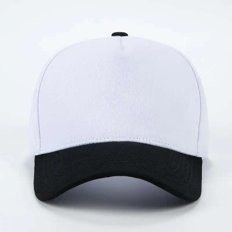 2026 New Spring/Summer Five-Piece Patchwork Color Baseball Cap Fashion Style Outdoor Sun Hat Bowler Hat