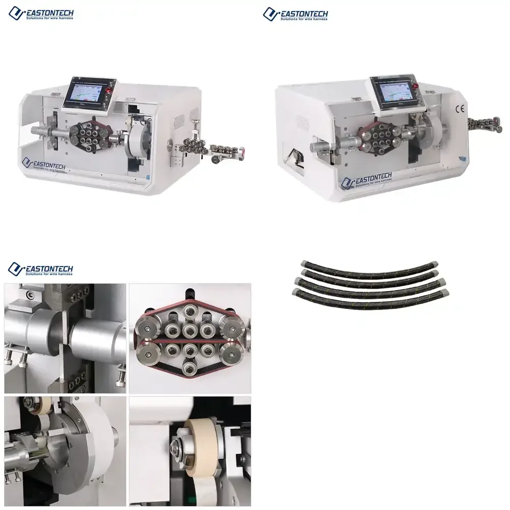 Electrical Insulation Tape Winding Cutting Machine for Wire Harness Label Cable Manufacturing Equipment