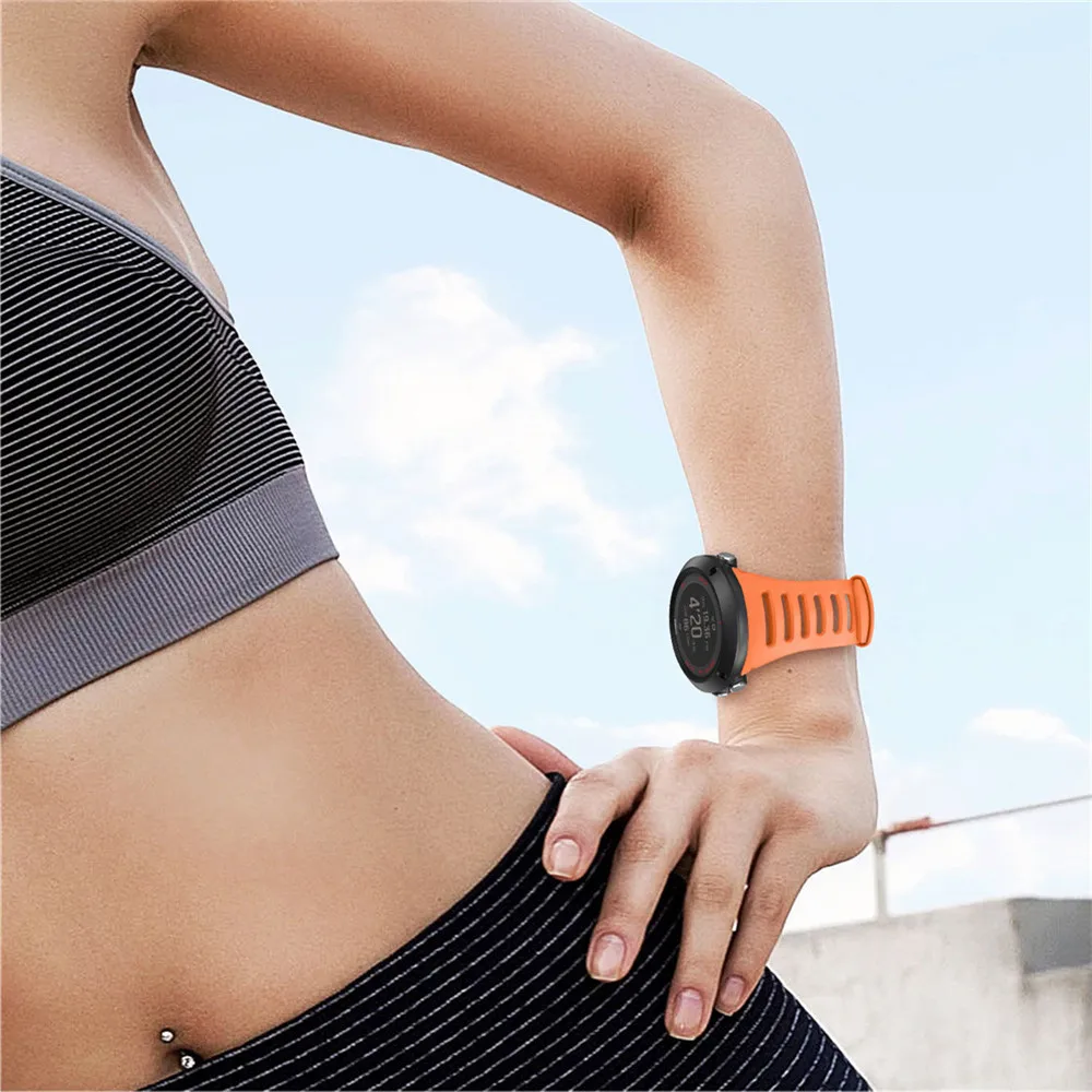 Outdoor-Sport Ersatz-Uhrenarmband Silikon-Armband für SUUNTO Ambit1 Ambit 2 Ambit Ambit3 Correas de reloj – Detail 33