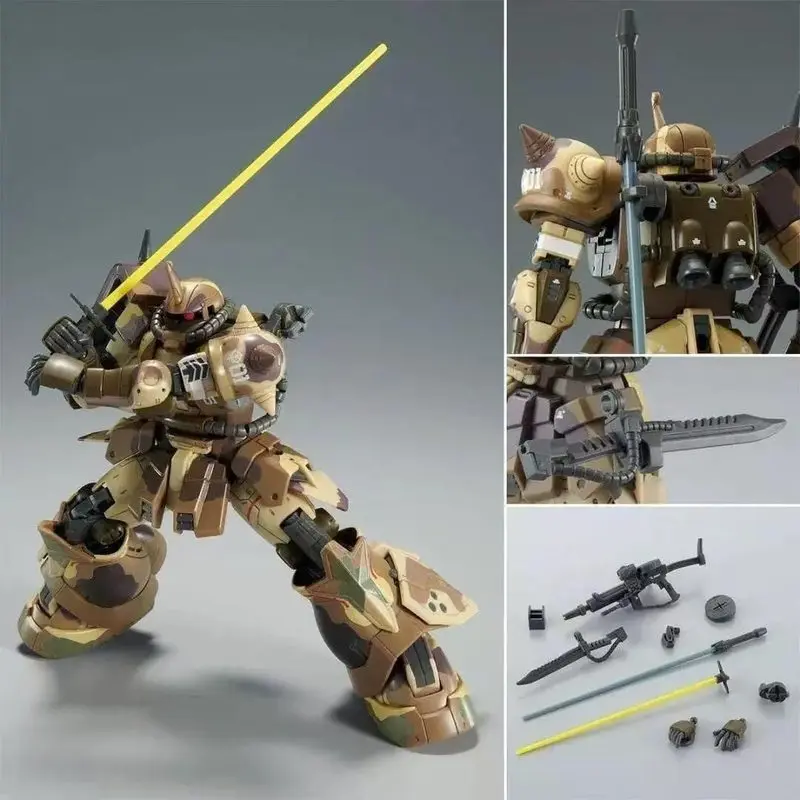 

MS-06GD HG 1/144 Zaku High Mobility Ground Type Egba Southern Cross Leader Machine Assembly Model Kit Figure Toys Gift Ornament