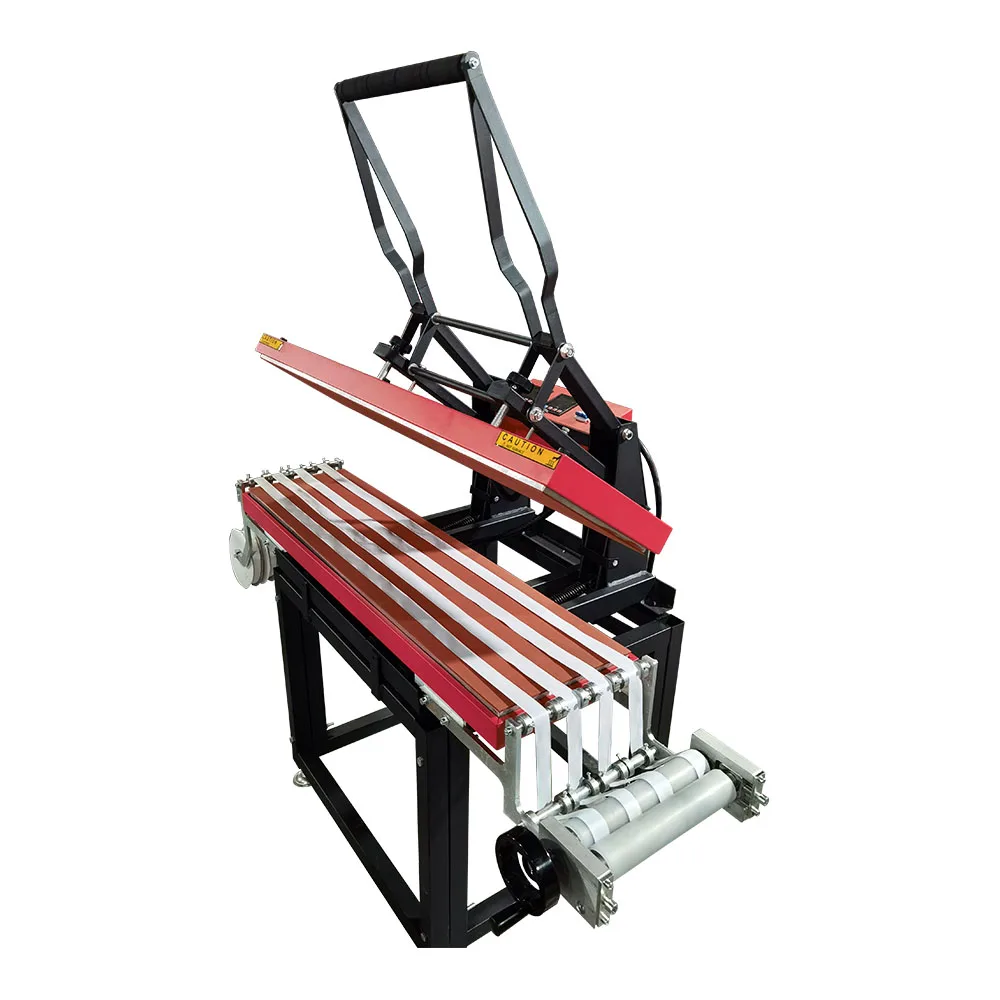 

Printing Logo Sublimation Machine Double Heaters Lanyard Heat Transfer Machine