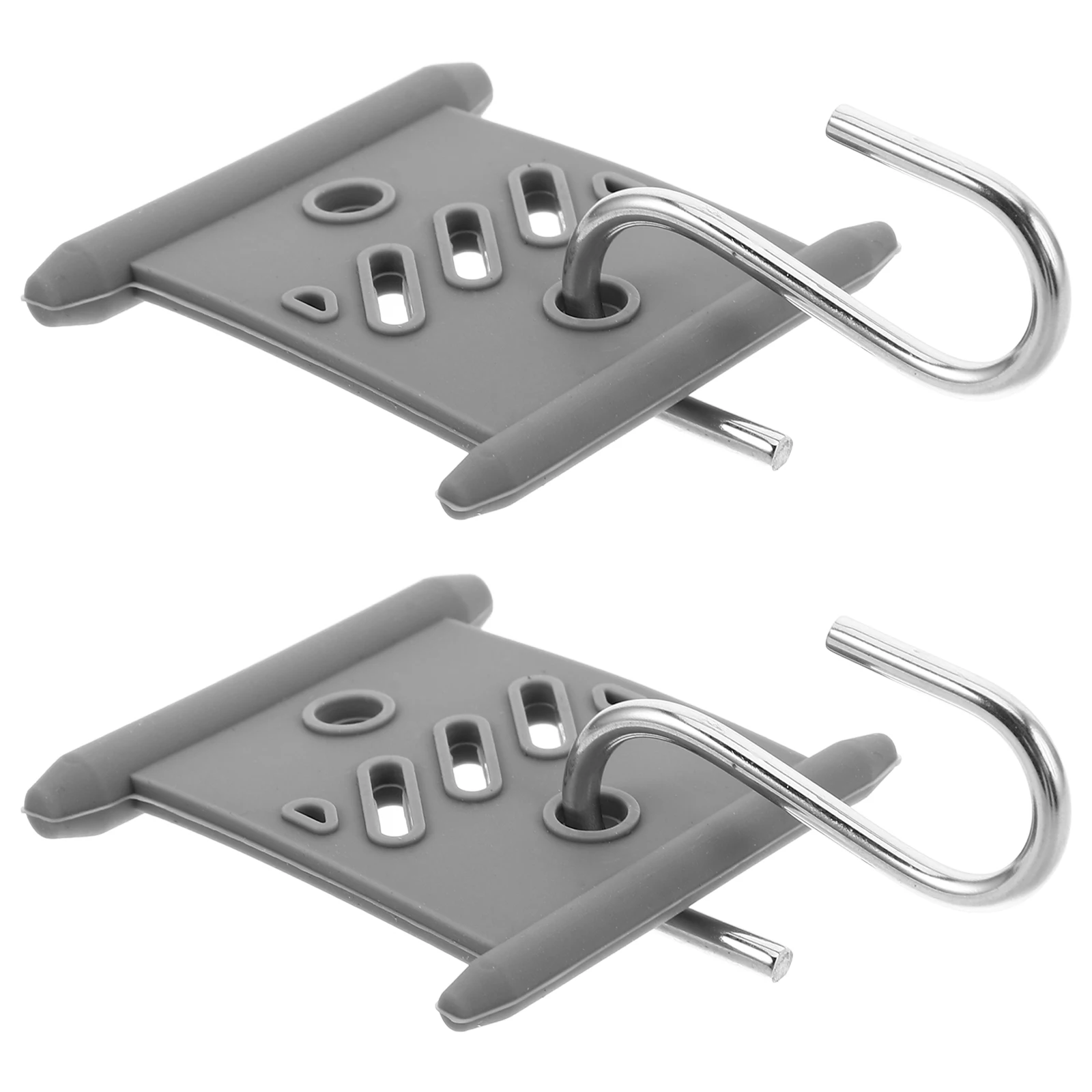 

2PCS RV Durable Waterproof Adjustable Rv Awning Holder Angle Camper Canopy Trailer Tarp Holder Parts Hooks Hangers