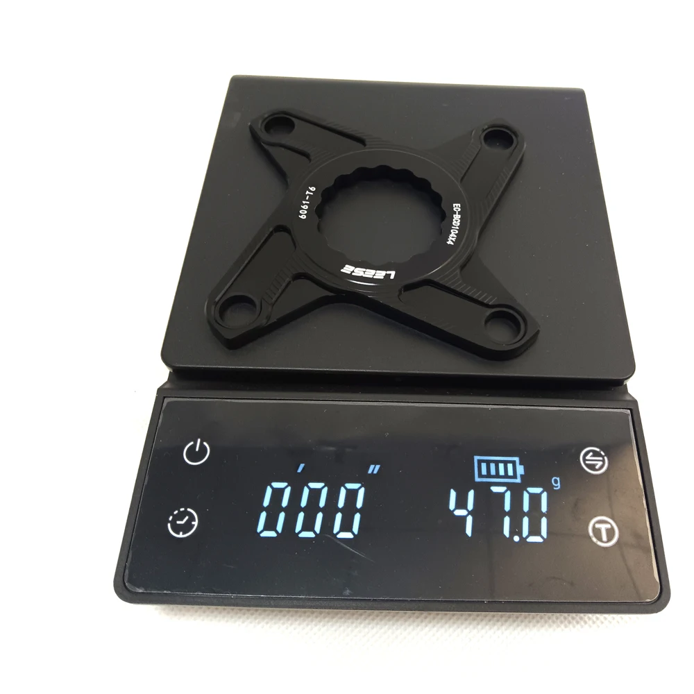 AEROWERK Leese BCD104 Einzelkettenblatt-Spider-Adapter, nur kompatibel mit RaceFace E-aston Interface Kurbeln für 104 BCD 1x-Geschwindigkeit. – Detail 5