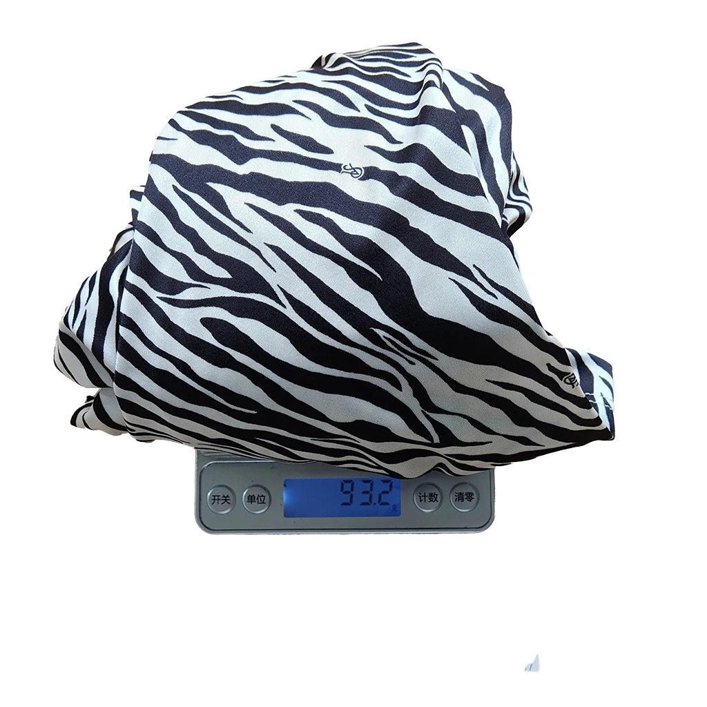 Men Erotic Leg Trunks Zebra Striped Extend Boxer Shorts Youth Fashion Ice Silk Elastic Cool Feel Comfy Pajamas Quick Dry Panties