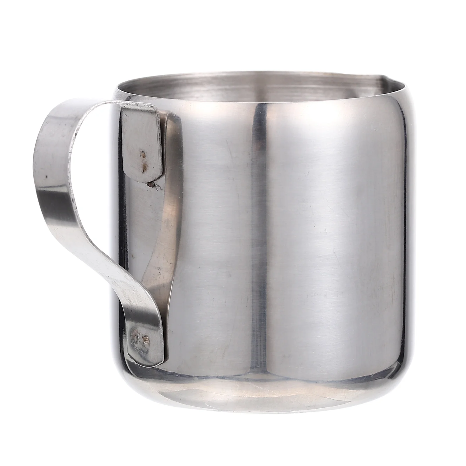 

Espresso Coffee Pull Flower Cup Tank Cups Stainless Steel Milk Pitcher Creamer Jar Frothing