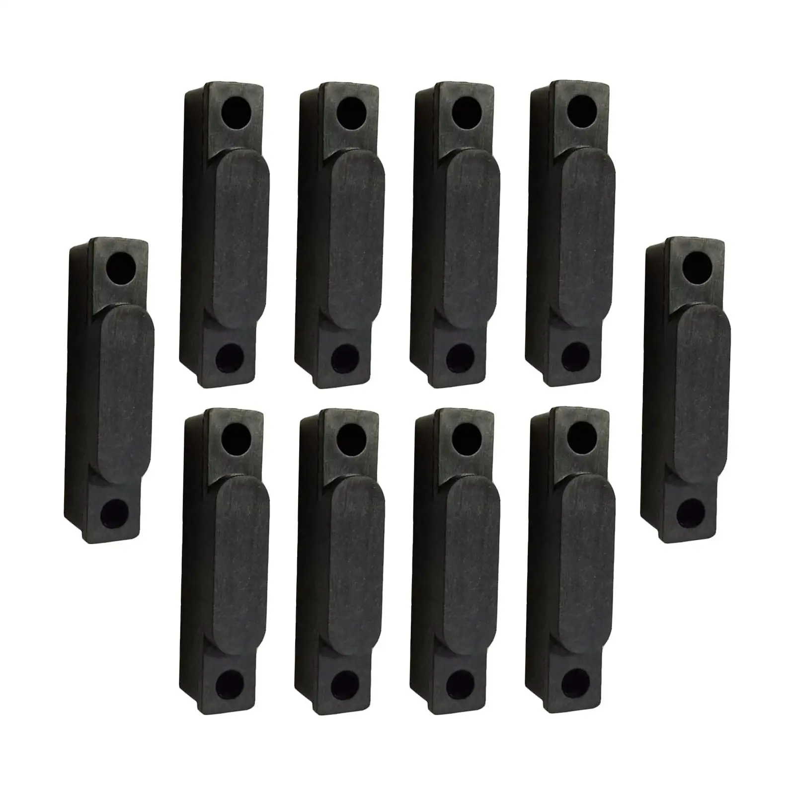 10 Pieces Camp Table Buckles Stool Hardware Chairs Table Connectors for Camping Furniture Backpacking Fishing Shopping Traveling