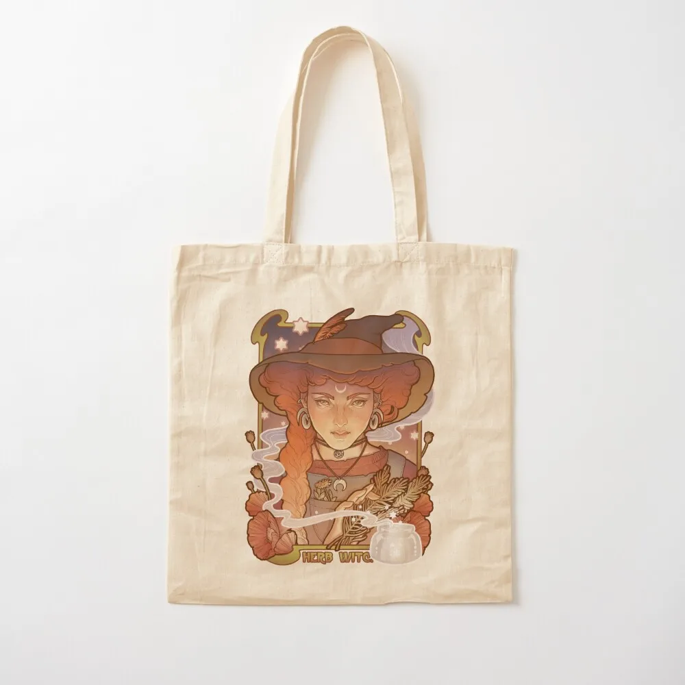 HERB WITCH Tote Bag tote bag woman Reusable bags tote bag men's sac pour femme