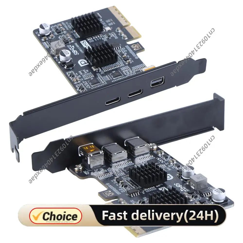 

Карта расширения Type-C с контроллером ASM3142, видеоконвертер DP 4K, адаптер-док для монитора с портом Type-C для настольных ПК