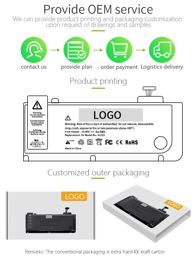 Hot-selling Laptop Batteries for dell notebook battery 6GTPY 11.4V 97WH  Battery for Dell Xps 15 9560 Dell M5510 Series