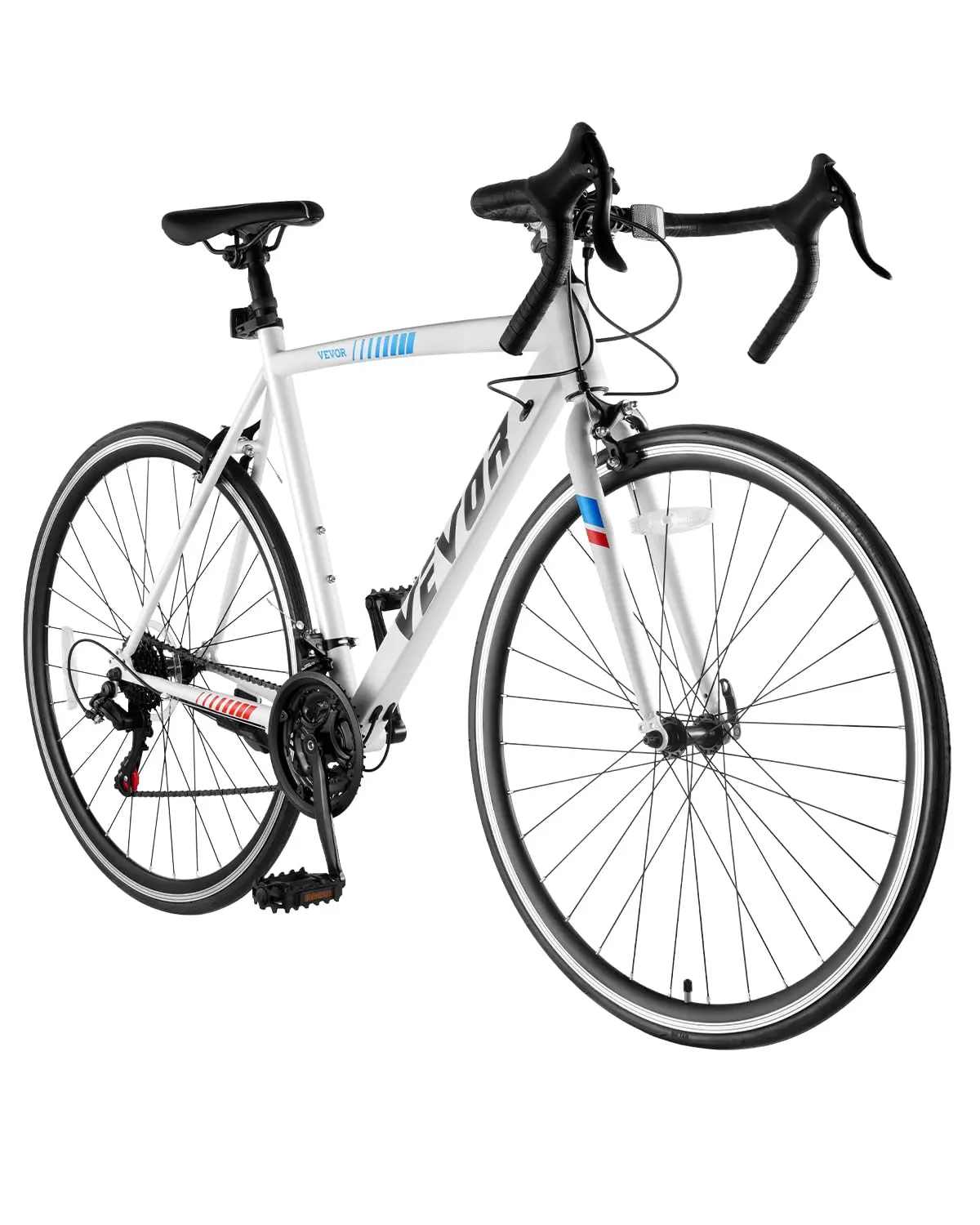 Road Bike, 700C Wheels Racing Bike,Drivetrain City Commuter Road Bicycle, Urban Adult Sport Bicycle with Drop Bar