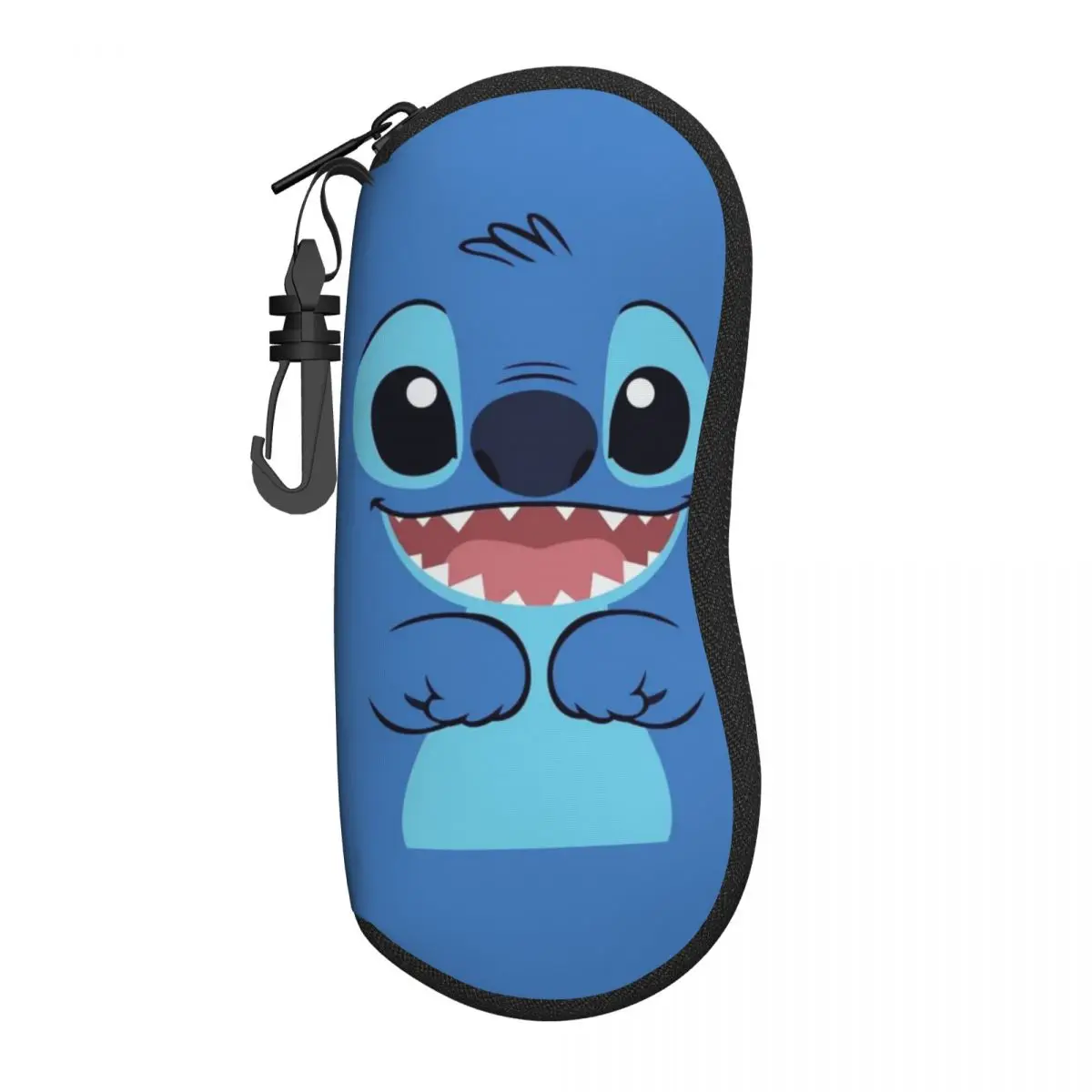 Harajuku Cute Stitch Glasses Case Convenient Zipper Glasses Storage Box Cartoon Eyewear Container