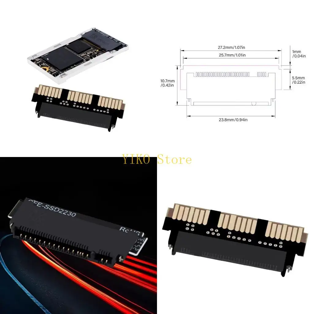 

K32C M.2 NVME 2230 Твердый диск для Express Type B Адаптер B для камер Z6/Z7/Z9 с поддержкой PCIE4.0