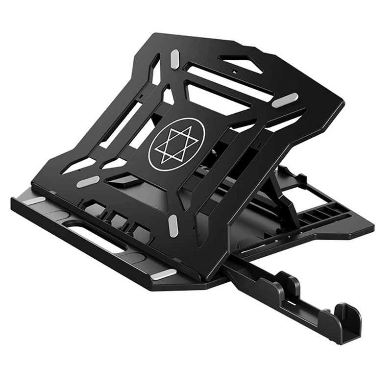Computer Stand Eight-Speed Adjustable Notebook Stand with Turntable Portable Foldable Notebook Stand Notebook Computers