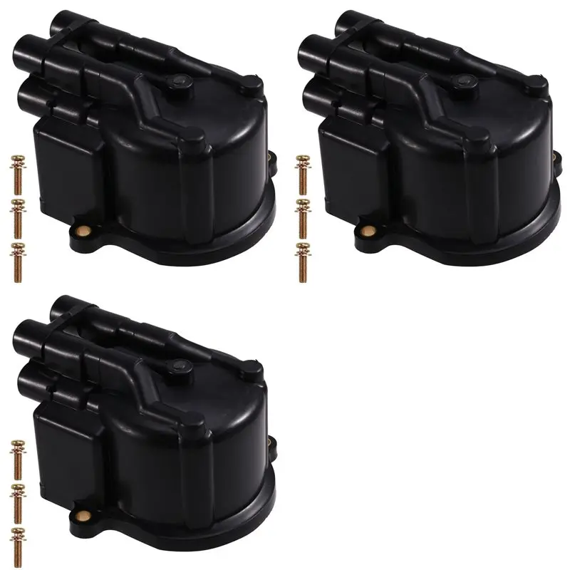 Stablize 3X Distributor Cap For Toyota Forklift 4Y Engine 5FG/6FG/7FG 8FG10 19101-76007-71