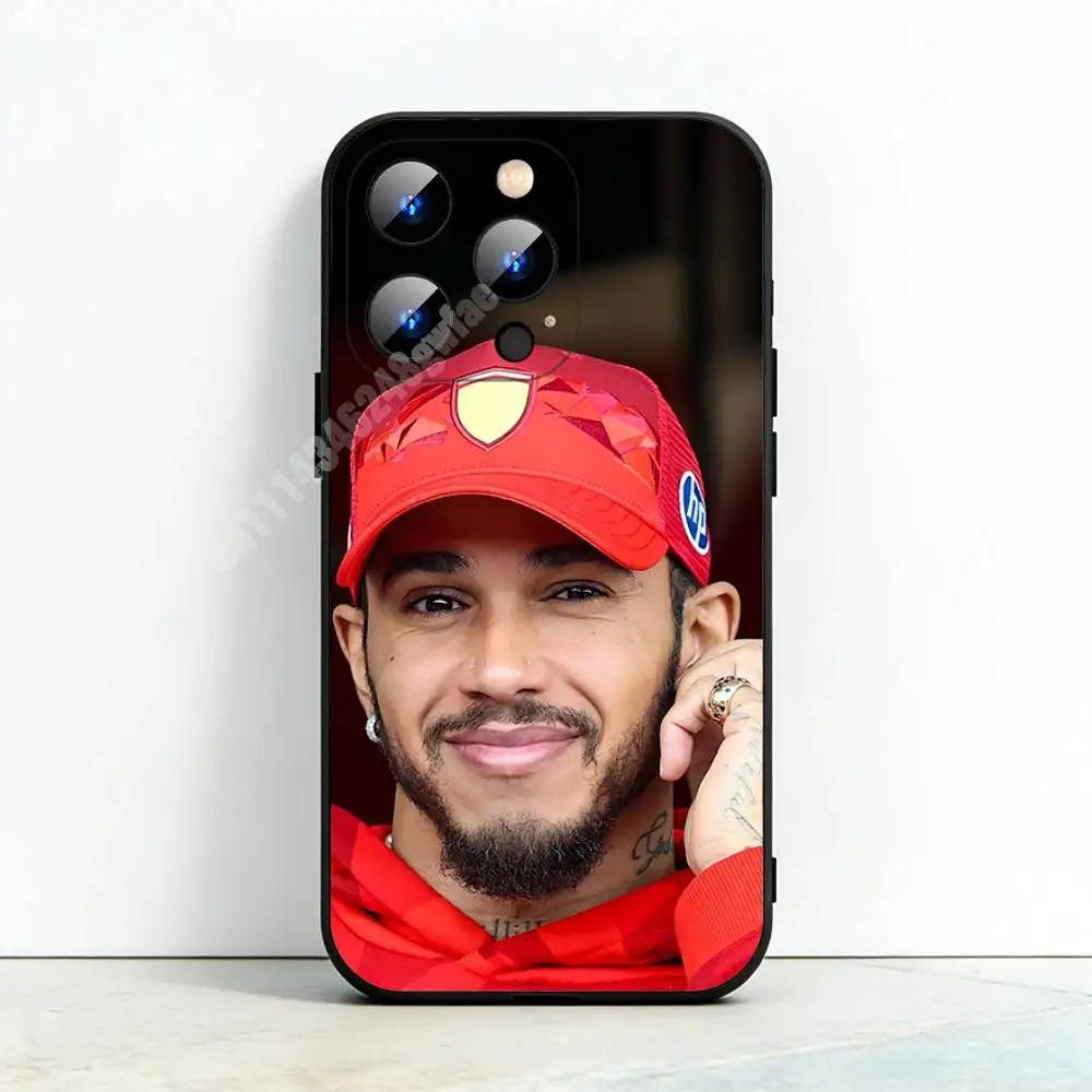LH44 L-Lewis Hamilton-S Phone Case for iPhone 17 16 16E Pro Plus Air 15 14 Max Mini 12 11 Shockproof Protector
