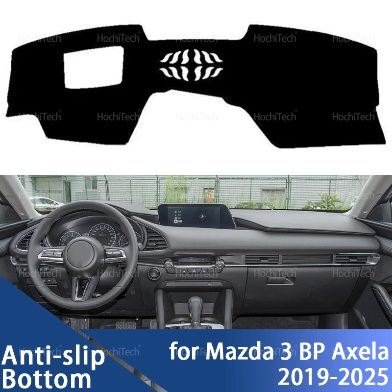 Cubierta para Tablero de Auto, Alfombrilla Anti-UV, Parasol, Tapete para Mazda 3 Mazda3 BP Axela 2019 2020 2021 2022-2025