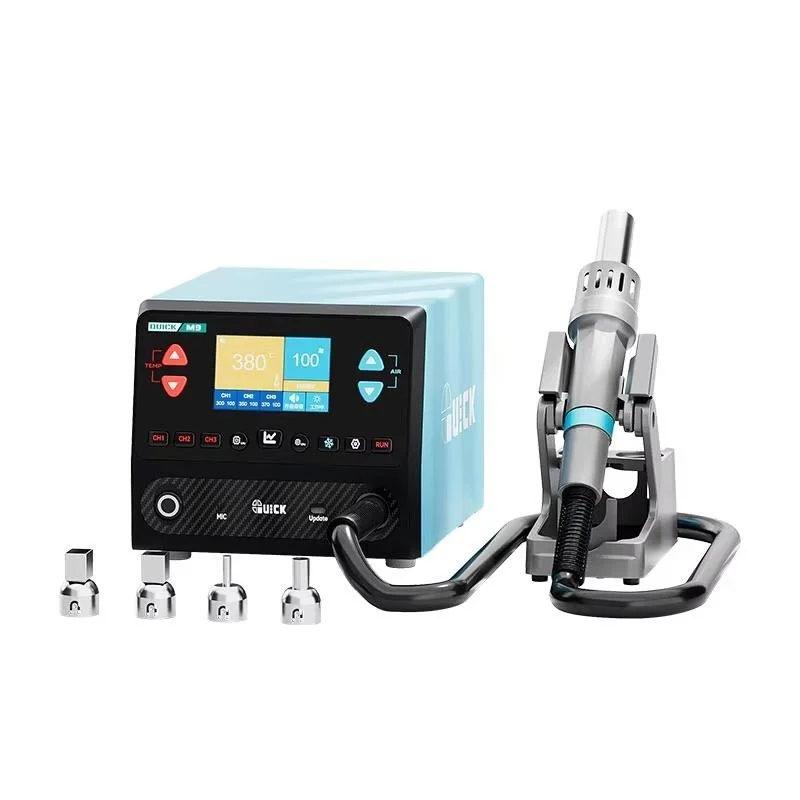 TLF QUICK M9 محطة إعادة تشغيل الهواء الساخن الذكية الخالية من الرصاص 1300 وات 220 فولت/110 فولت محطة لحام الهواء الساخن Ai صوت لإصلاح الهاتف المحمول PCB #2