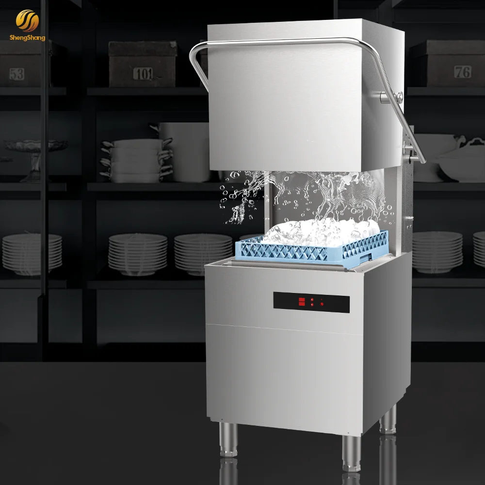 

Smart Automatic Electric Commercial Dishwasher High Quality Stainless Steel Freestanding for Restaurant Hotel Use Energy