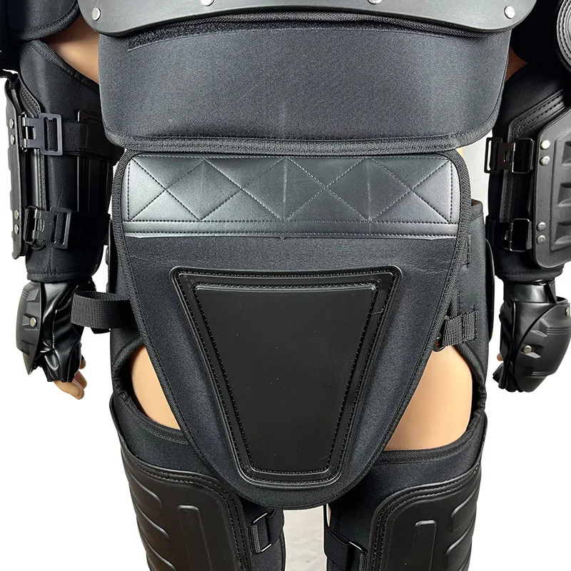 Individual Protection Components Explosion Proof Body Defense Equipment Black Hard Flame-Retardant Riot Suit