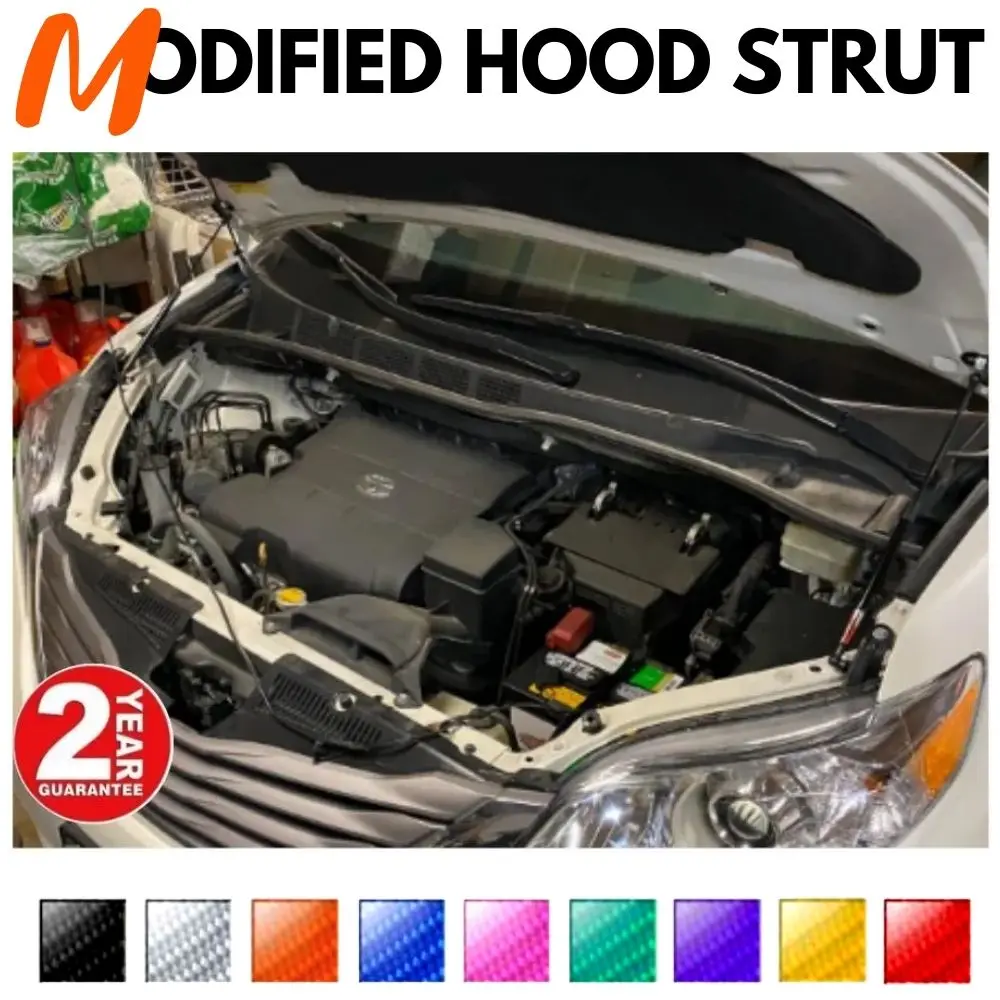 

Front Hood Struts for Toyota Sienna (XL30) 2010-2020 Shock Lift Supports Bonnet Gas Dampers Springs No-Drill