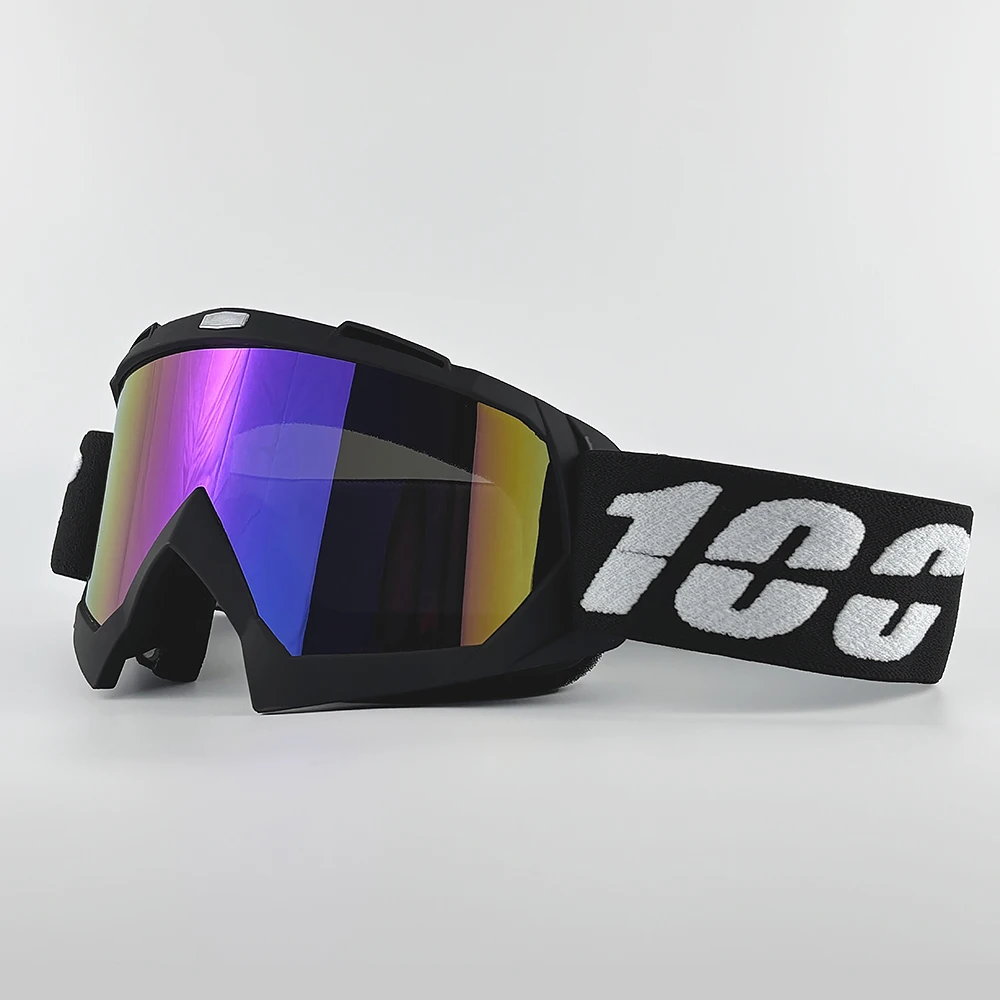 100 نظارات دراجة نارية جديدة موتوكروس نظارات خوذة MX موتو الترابية دراجة ATV التزلج الرياضة في الهواء الطلق على الطرق الوعرة سكوتر نظارات قناع #2