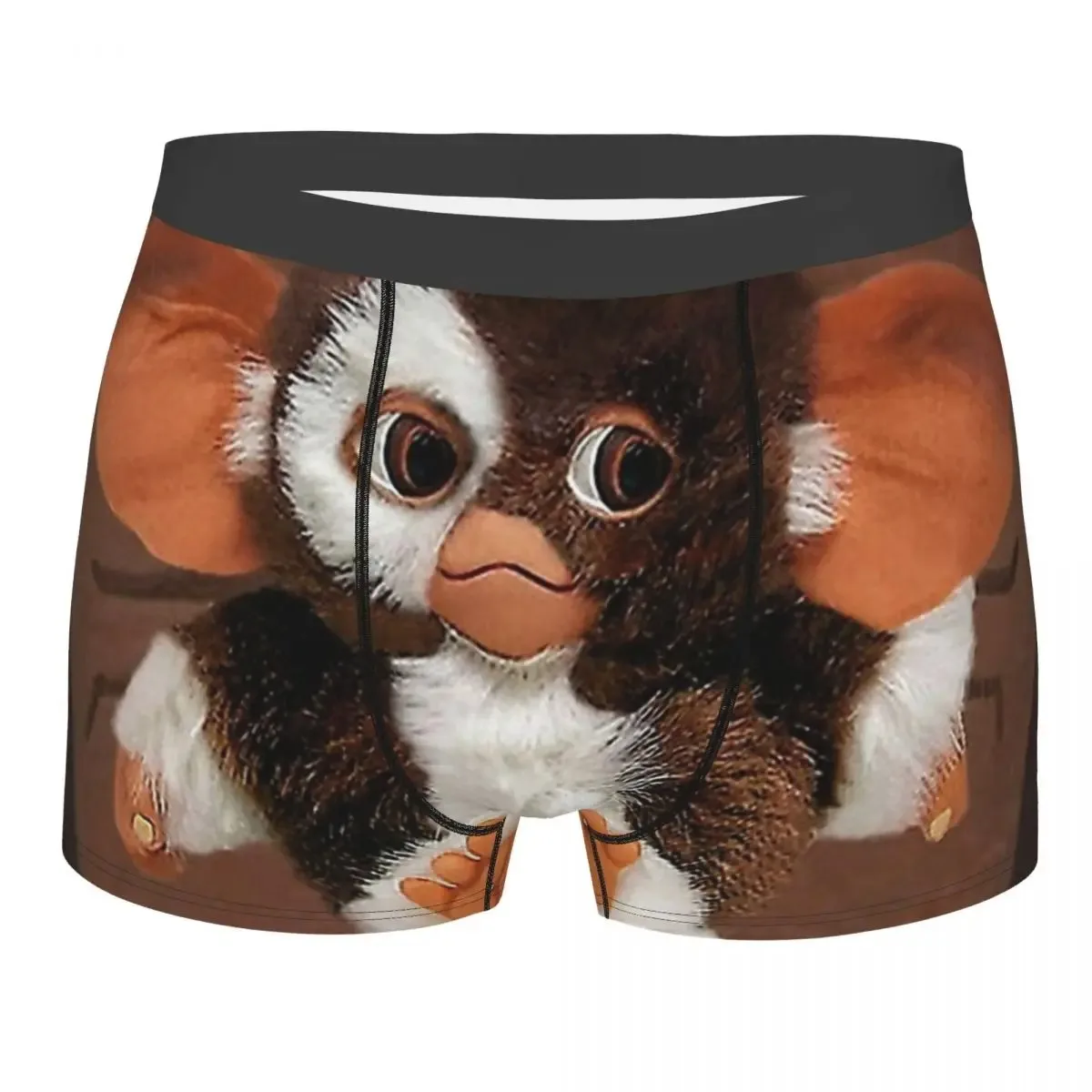 Gremlins Pet Comedy Horror Film I Love My Gizmo With Box Underpants Cotton Panties Male Underwear Print Shorts Boxer Briefs