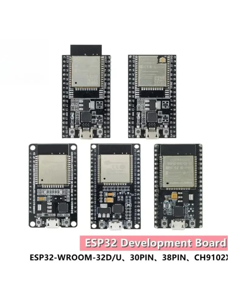 1 szt. Płytka rozwojowa ESP32 WiFi+Bluetooth o ultra niskim poborze mocy, dwu-rdzeniowy ESP-32 ESP-32S ESP 32, podobny do ESP8266 2028 (ESP-32 30Pin) — Zdjęcie 2 z 2