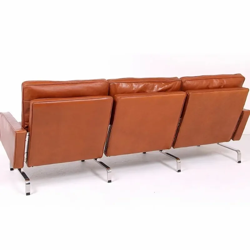 

Single and double combination sofa chair household villa living room stainless steel guest sofa