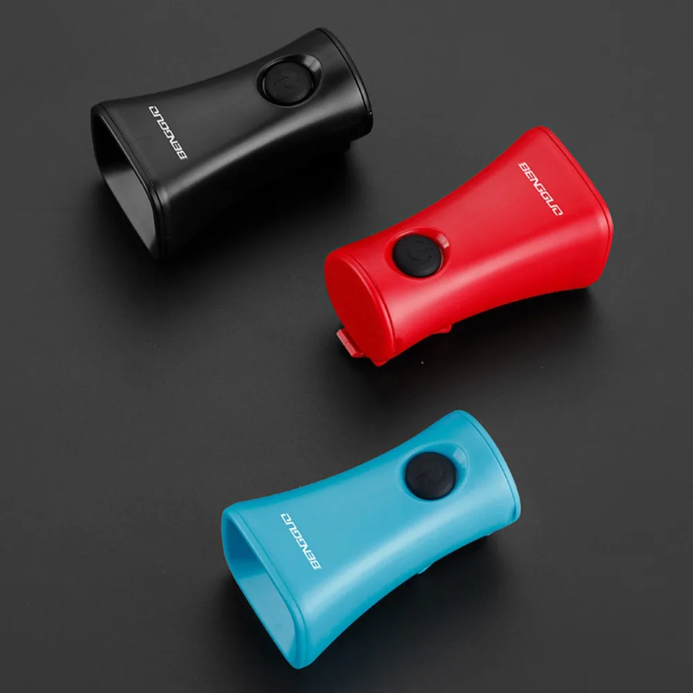 Loud Warning Sound Bicycle Electronic Horn Waterproof Square Bicycle Bell Ring Electric Parctical Bicycle Warning Bell