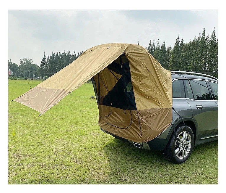 

China Manufacturer Outdoor Side Awning Rear Tent Car Extension Roof Camper Car Umbrella Hard Top Shell Portable Tents Shades