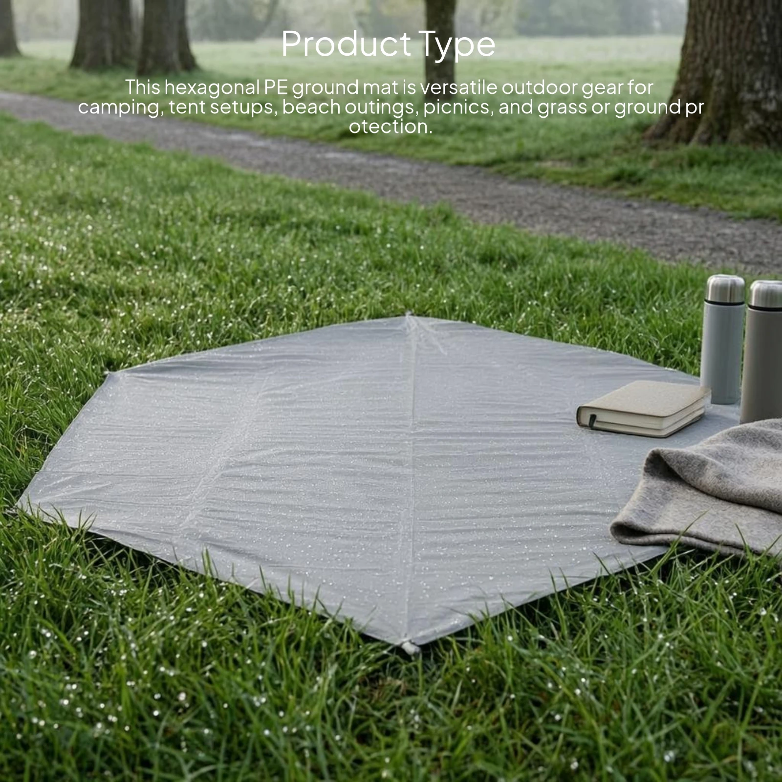 Outdoor Camping Mat Waterproof - Tappetino da Campeggio Impermeabile, Attrezzatura Outdoor,