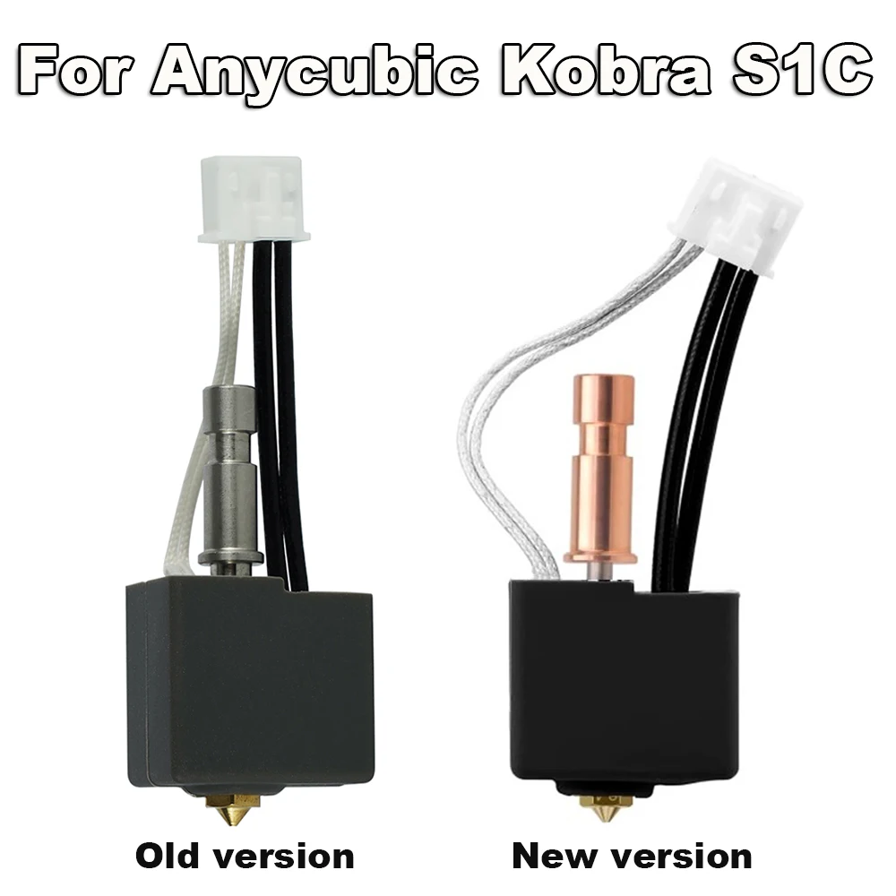 

Печатающая головка для ANYCUBIC Kobra S1 Детали 3D-принтера Биметаллический комплект Hotend для Kobra S1C S1 Combo Hot End J-head
