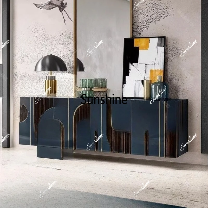 

TDEntry foyer decorative cabinets, modern bedroom geometric personalized lockers